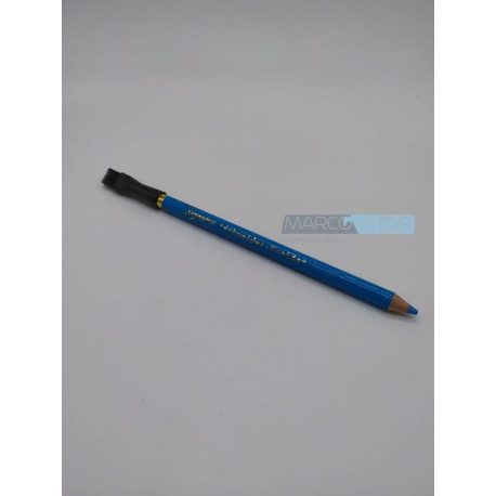 Lápis de Marcação com Escova – Azul/Branco/Rosa
